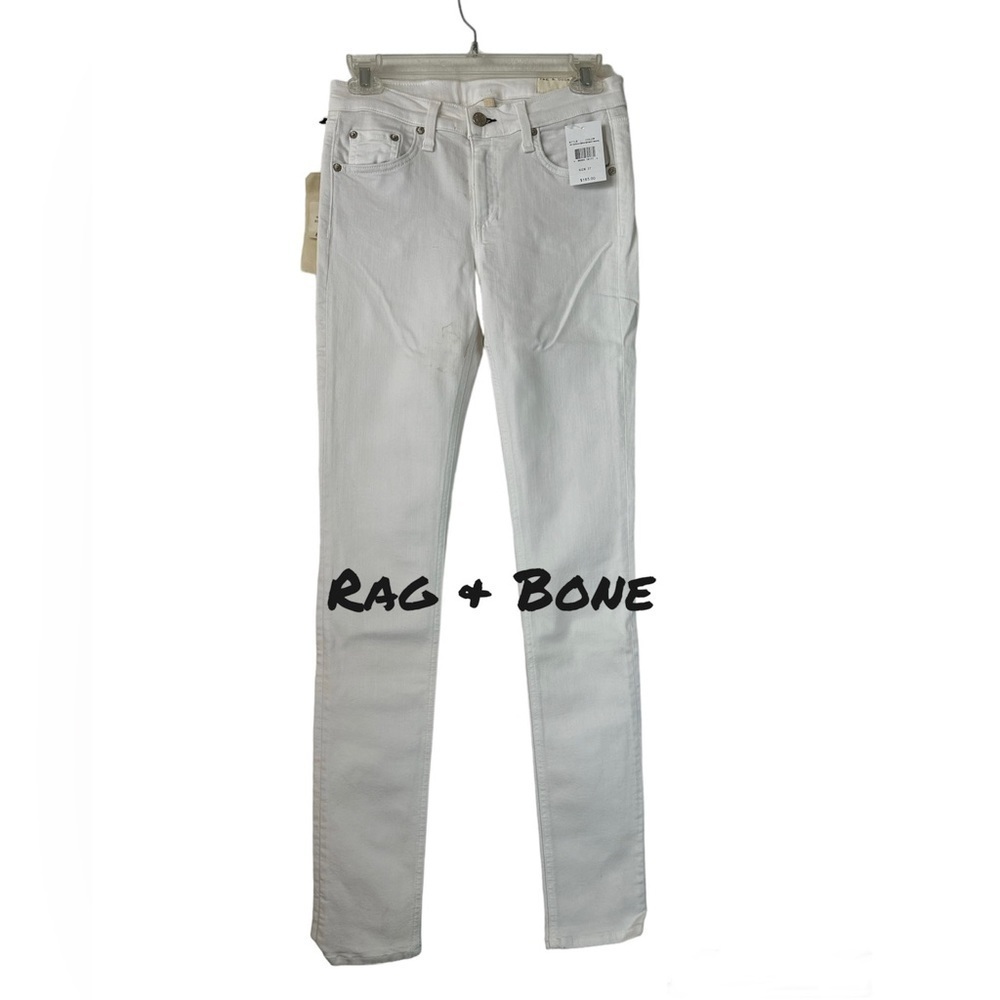 RAG & BONE White Size 27 Skinny Jeans BNWT